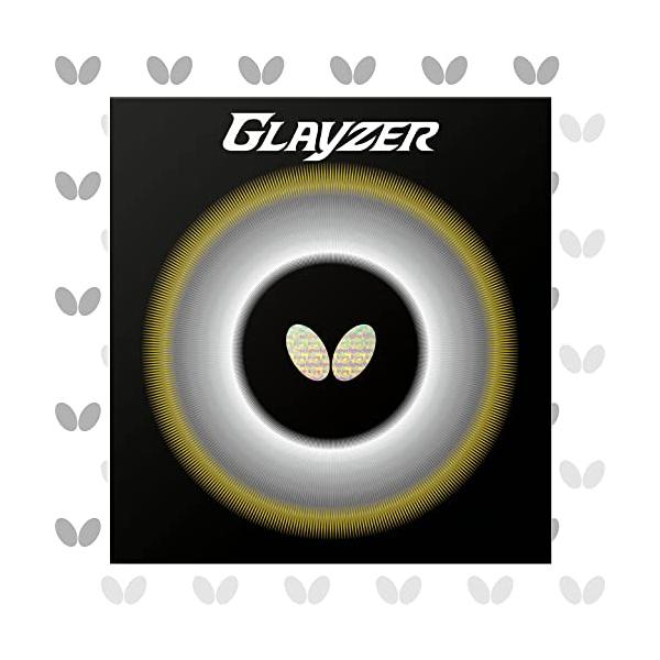 他サイト： バタフライ(Butterfly) 卓球 日本製 ラバー グレイザー 裏ソフト ハイテンション ブラック(278) 特厚 06100の商品画像
