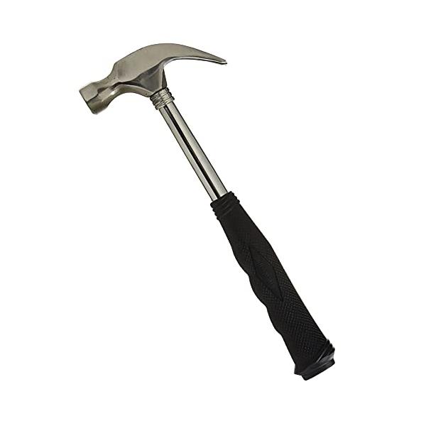 他サイト： 角利(KAKURI) ネールハンマー パイプ柄 全長275mm 頭部225g DIY 日曜大工 木工 作業 釘抜き 打ちつけ マルチ ネイル 1の商品画像