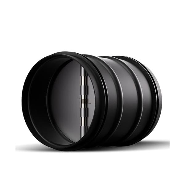 Okryain 逆風防止ダンパー 金属製 チャッキダンパー 逆止弁 逆流防止弁 単方向防塵換気 換気口 換気システム気流制御 逆流防止 換気扇ダ