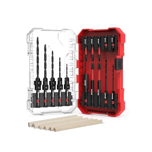 EZARC(イザーク) 下穴・皿取錐 埋木錐 24pc