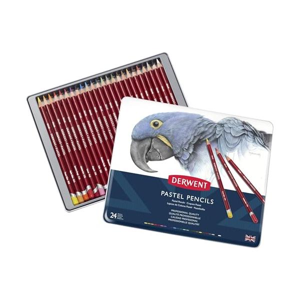 Derwent ダーウェント 色鉛筆 パステルペンシル 24色セット 32992