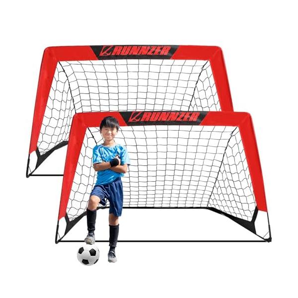 RUNNZER サッカー ゴール ネット 2個セット子供用おりたたみトレーニング 楽天市場】L RUNNZER サッカー ゴール 折りたたみ 子供用