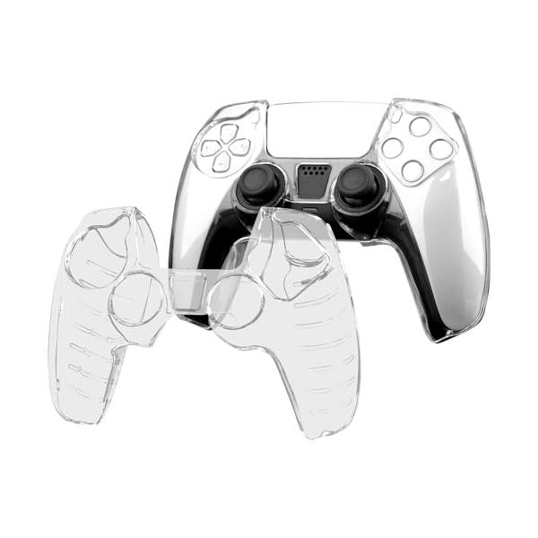 他サイト： OSTENT ケースカバー ハード 透明 クリスタル 保護シェル スキン PS5 ワイヤレスコントローラー用の商品画像
