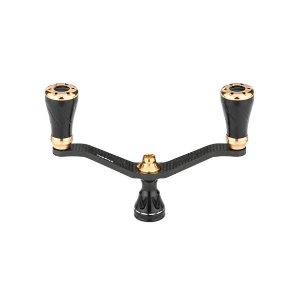 ゴメクサス FY98 リールハンドル カーボン製 ダイワ (Daiwa) スピニングリール対応 リール ダブルハンドル 月下美人 カルディア エ