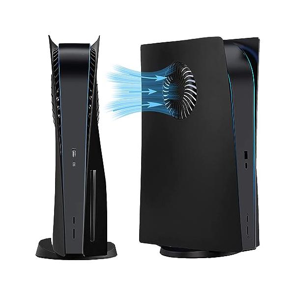 PS5 フェイスプレート 冷却口付き コンソールカバー プレイステーション5 ディスク版 DOBEWINGDELOU PS5用サイドプレート シ