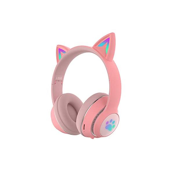 ヘッドセットブルートゥースイヤホン猫の耳が光る可愛い女性用ワイヤレススポーツ Amazon.co.jp: QuiExact ヘッドセットブルートゥースイヤホン猫の耳が