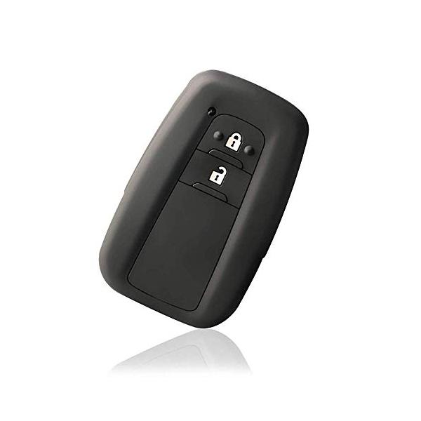 他サイト： トヨタ プリウス 50系 スマートキー カバー シリコン製 (ブラック)の商品画像