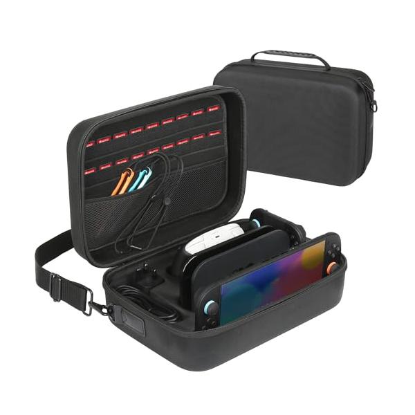 Sylzethion Switch 2 ケース スイッチ2 オールインボックス 防塵 防汚 耐衝撃 全面保護 大容量 Switch 2 本体/J