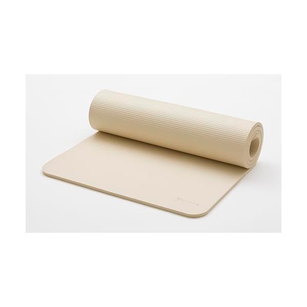 他サイト： ヨガワークス(Yogaworks) ピラティスマット ヨガマット 12mm (ムーンベージュ)の商品画像
