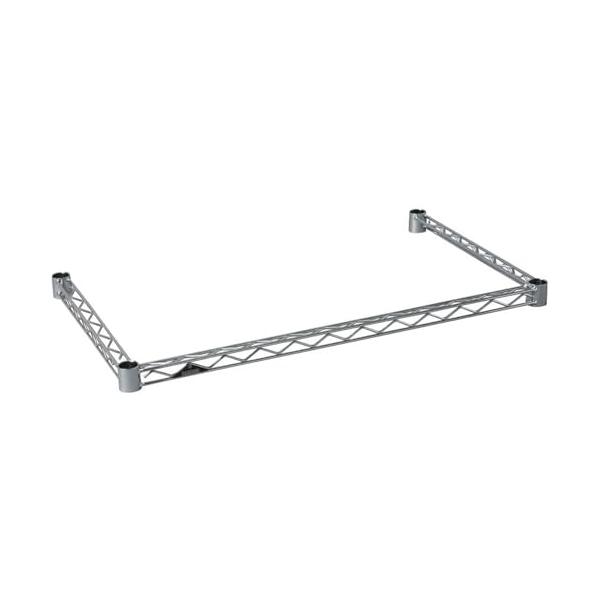 他サイト： ドウシシャ ルミナス スチールラック 補強パーツ コの字バー ワイヤーバー 幅91.5×奥行46cm 25KWB9045 ポール径25mm スリの商品画像