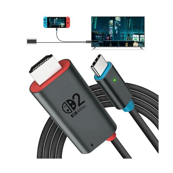 AltaMoment Switch 2 ドック2026新登場 Switch 2「22.1.0」対応 テレビ出力 HDMI Type-C スイッチ