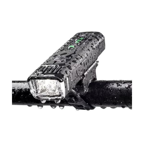 他サイト： ESLUVE 自転車 ライト USB充電式 大容量2000mAh 電池残量表示 1000ルーメン LEDヘッドライト 4つ調光モード 停電対応の商品画像