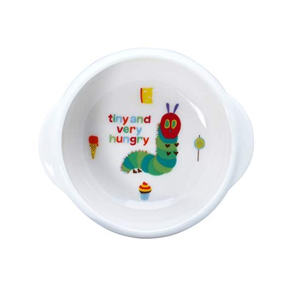 他サイト： 金正陶器(Kaneshotouki) 「 はらぺこあおむし 」 ユニバーサル食器 子供 食器 離乳食 離乳期 こども すくいやすい ボウル Sの商品画像