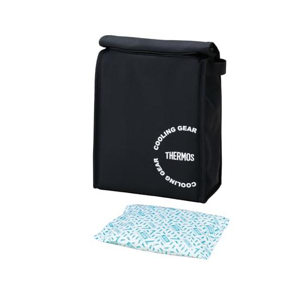 サーモス 保冷バッグインバッグ 3L ブラック 保冷剤付き スポーツバッグ コンパクト 熱中症対策 REY-0031 BK