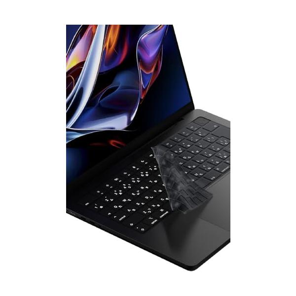 Macbook Neo/Air/Pro 対応極薄キーボードカバー タイピングでズレない [13/14/15/16インチ | M5/M4/M3/M