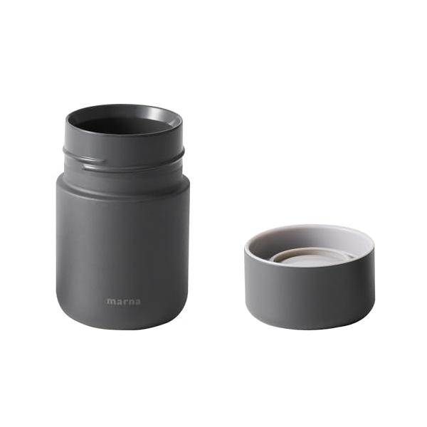 他サイト： マーナ (marna) Everywhereマグ 200ml (マグカップのような飲み心地) 真空2層 広口 (保温/保冷) マグボトル 水筒の商品画像