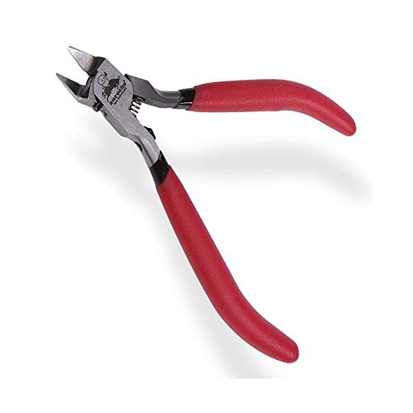 他サイト： aurochs 極薄刃 ニッパー 片刃 精密 プラスチック専用 工具 プラモデル 模型 ゲートカット せなすけコラボモデル （レッド＆ブラック/の商品画像