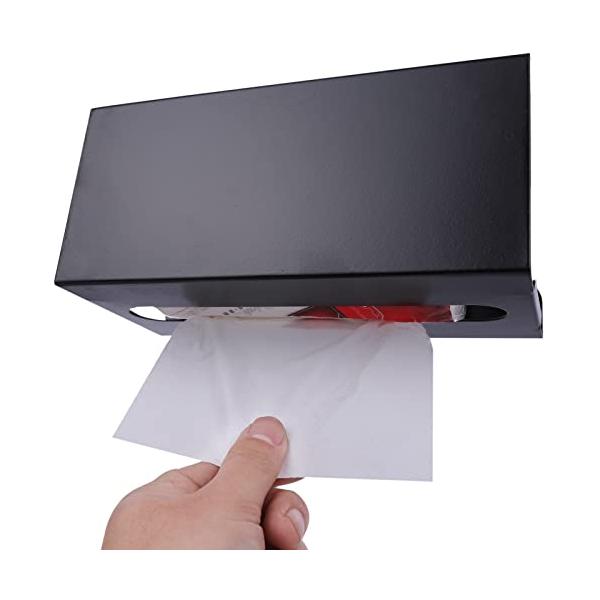 他サイト： ルボナリエ ペーパータオル ホルダー 壁掛け キッチンペーパー 収納 ティッシュペーパー ティッシュ ハンガー キャビネット 吊り下げ ラックの商品画像