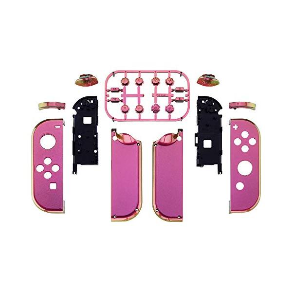 eXtremeRate ジョイコン用シェル（ジョイコン本体は付属されません）スイッチjoyconとスイッチOLEDモデルに対応用ハンドヘルドコン