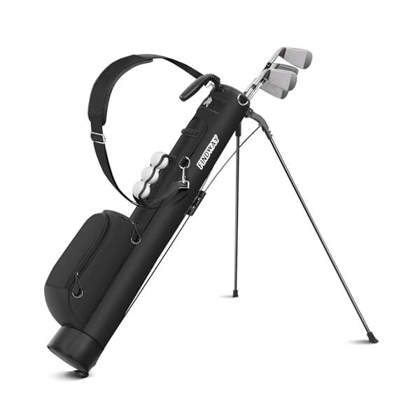 Findway ゴルフ スタンドバッグ 7-8本収納 セルフスタンド ゴルフ