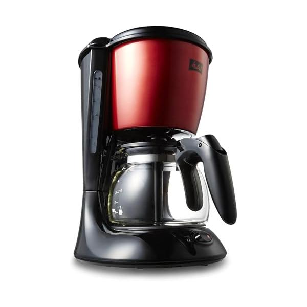 メリタ(Melitta) コーヒーメーカー ツイスト5杯用/保温機能付/ガラスポット/コンパクト/アイスコーヒー