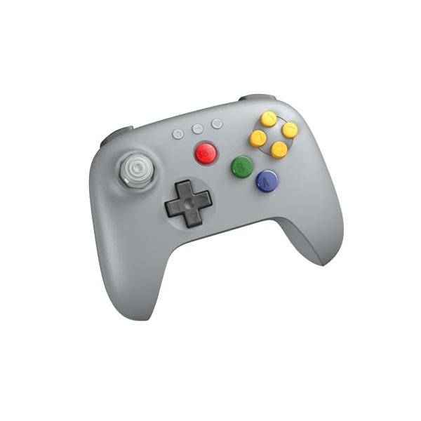 8BitDo 64 Bluetooth コントローラー for Analogue 3D (Grey)