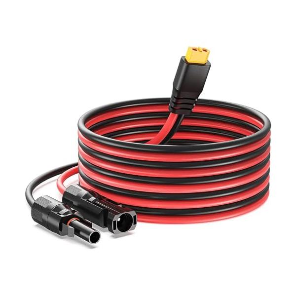 赤と黒/-/12AWG 3M・Model:12AWG 3M・高性能コンダクター：12AWG裸銅導体を採用し、優れた伝導性能を持っています。スズメッキ銅導線は、優れた導電性、低抵抗、低消費電力を有し、大電流負荷に対応でき、効率的で安定した電力...