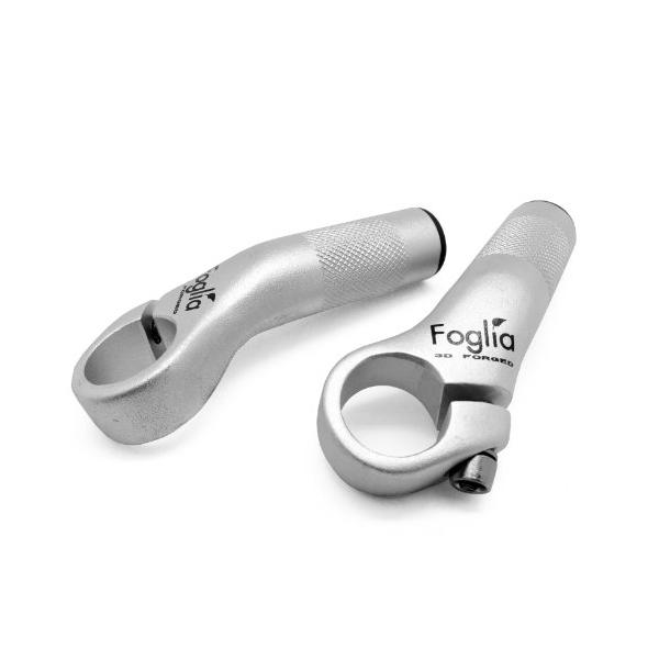 他サイト： フォグリア(FOGLIA) アルミ製バーエンドバー シルバー クランプ径22.2mm クロスバイク/ATB 52219 サイクリング 自転車 ハンの商品画像