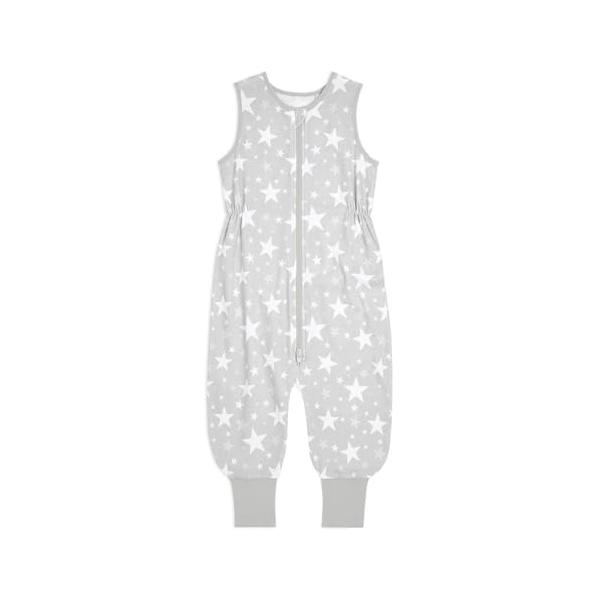 aden + anais(エイデンアンドアネイ) 足つきスリーパー in the stars cotton 80サイズ 12ヶ月-24ヶ月用 ダ