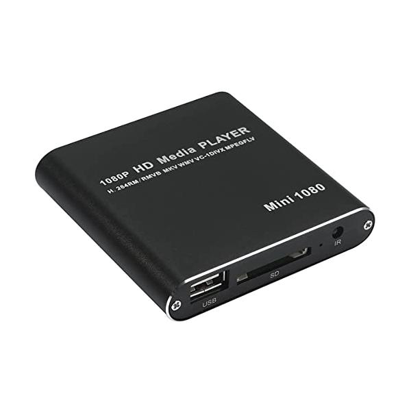 他サイト： アルテマ PC不要！ メディアプレーヤー 極小型 映像 再生機器 デジタル マルチメディアプレーヤー 大画面テレビや液晶モニターなどで簡単動画再の商品画像