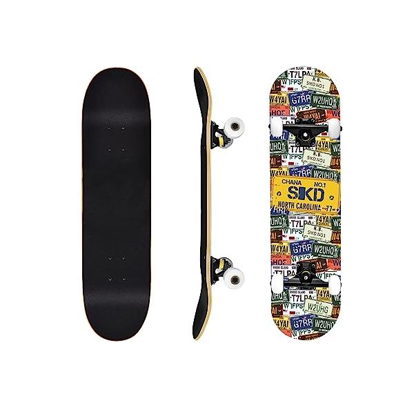 Nobuwileスケボー 子供 初心者 小学生 キッズ スケートボード