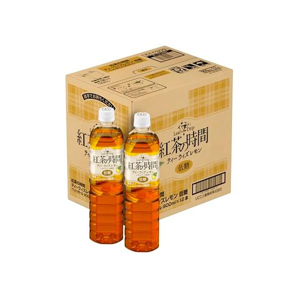 他サイト： 紅茶の時間 ティーウィズレモン 低糖 ペットボトル 900ml×12本の商品画像