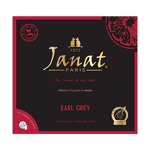 他サイト： ジャンナッツ ヘリテージシリーズ アールグレイ 100ティーバッグの商品画像