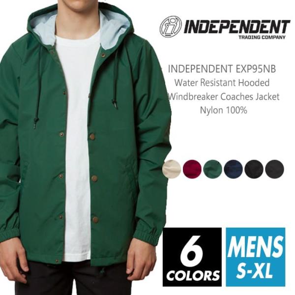 ウインドブレーカー 無地 メンズ independent(インディペンデント