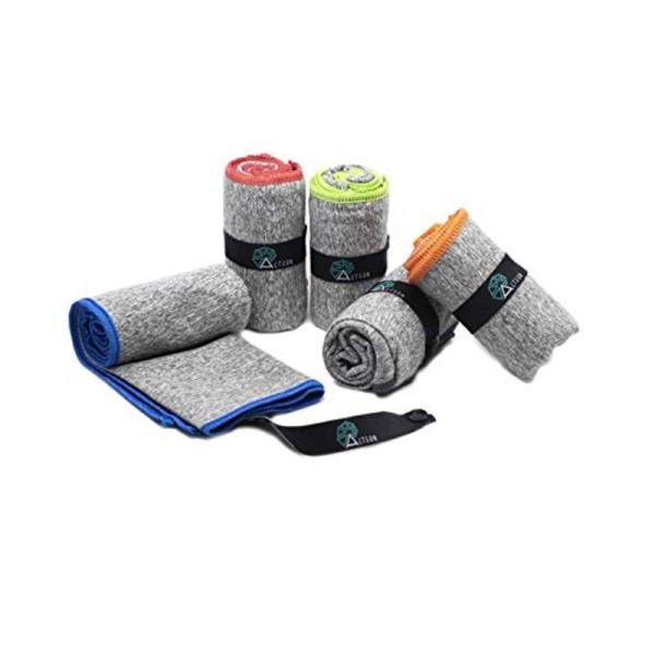 マイクロファイバータオル 5色5枚セット