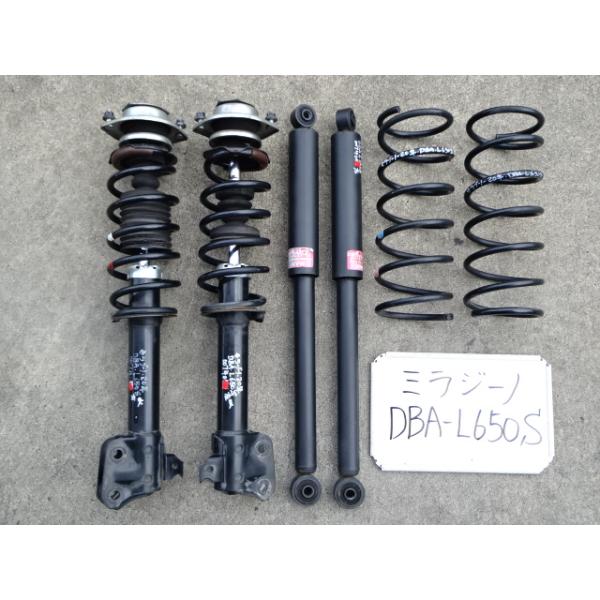 l650s ミラジーノ　純正ショック　新品ダウンサス付 r2011hame_020251019086