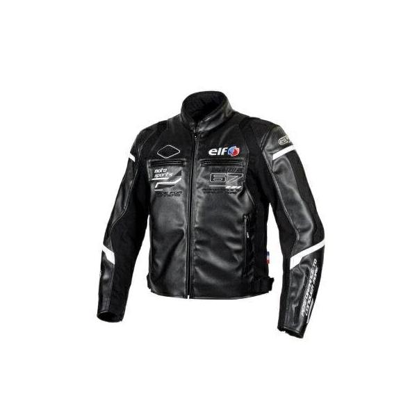 elf エボルツィオーネPUレザージャケット インナー付 Lサイズ カワサキパーツ/ウエア＆グッズオンラインショップカワサキ×elf