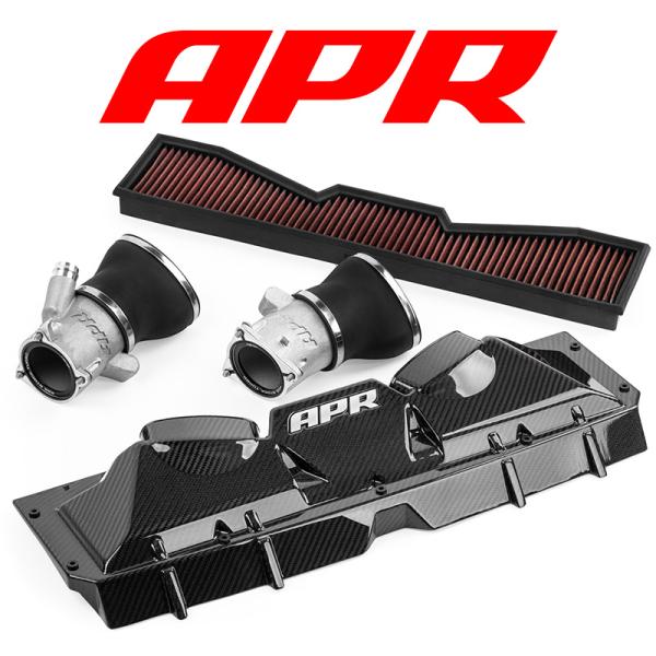 APR カーボンファイバー エア インテーク 2021年〜 アウディ RS6 アバント 4.0L V8 F2DJPF F2DJPL 車検対応 正規輸入
