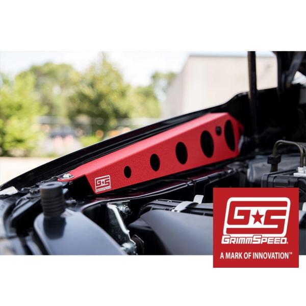 GRIMMSPEED WRX フェンダーシュラウド GrimmSpeed Fender Shrouds | 2015-2019 Subaru WRX/STI (096048