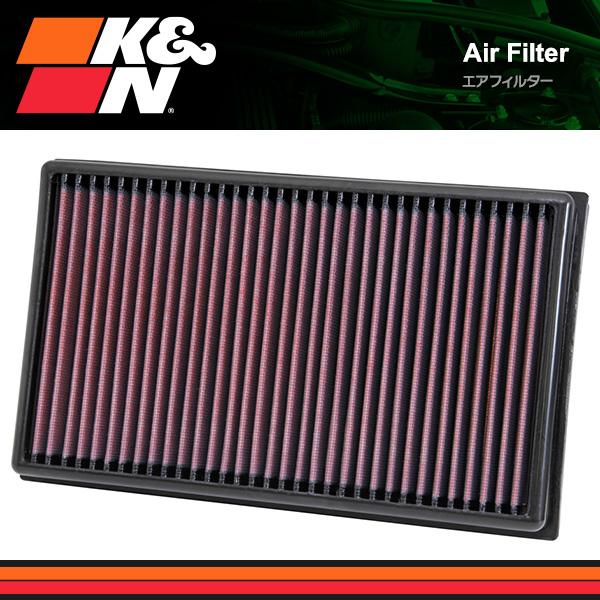 K&amp;N 純正交換 エア フィルター アウディ SQ2 GADNUF 2019年〜 車検対応 適合表有