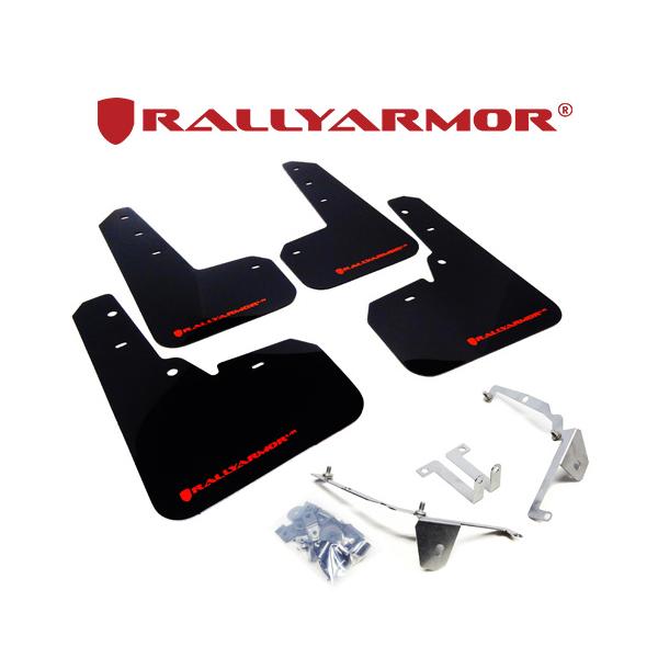 Rally Armor 2012-2017 スバル XV GP7 GPE マッドフラップ ブラック 