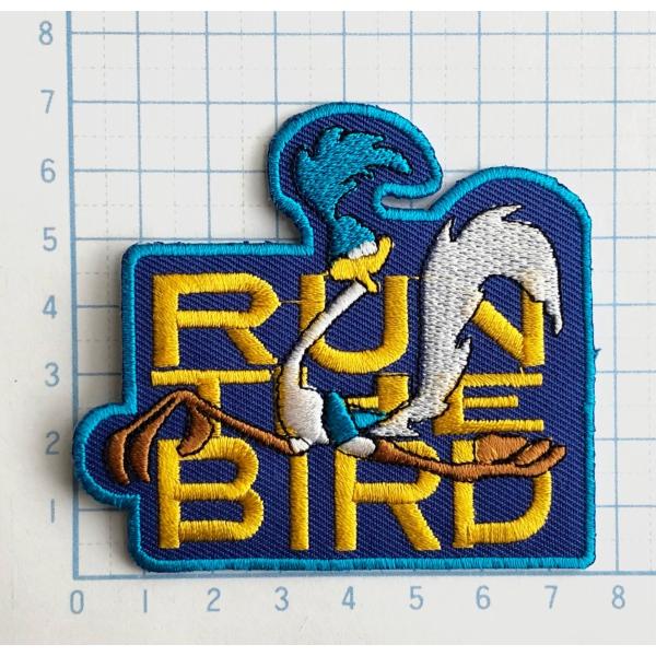 ランバード 鳥 【動物(どうぶつ) ワッペン 刺繍 アイロンワッペン