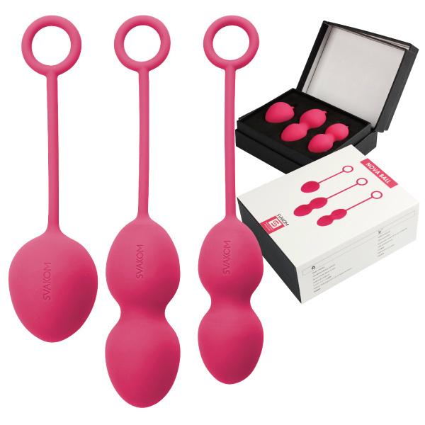 自分の身体やペースに合わせて段階をふんでトレーニングできる!膣トレボールノバボールは、重さの異なった膣トレボール3つがセットになっています。自分の体調やレベルに合わせてノバボールだけで長くトレーニングができます。サイズが3段階に分かれている...