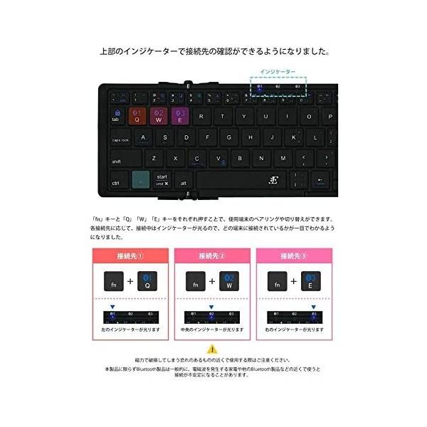 スリーイーホールディングス Bluetooth キーボード 折りたたみ式 Tri 10key ホワイト ゴールド 3e Bky7of Gw Www Nlqp Com