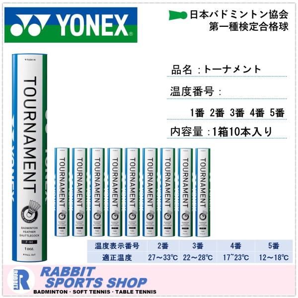 YONEX（ヨネックス） トーナメント バドミントンシャトル TOURNAMENT 1