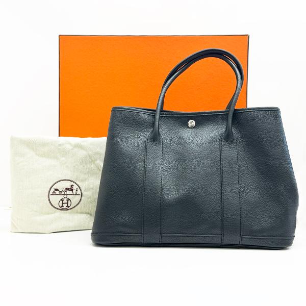 エルメス ガーデンパーティー PM ハンドバッグ ☆ ネゴンダ ☆ □L刻印  