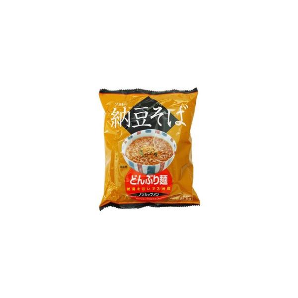 トーエー  どんぶり麺・納豆そば 81.5g×4食