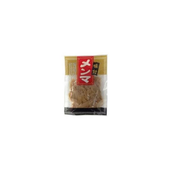 やわらかい台湾産メンマを風味豊かに仕上げた、味付メンマです。素朴な中にも濃厚な旨みが感じられ、ラーメンやつけ麺、冷やし中華のトッピングに、また酒の肴に最適です。■原材料：メンマ（台湾産）、しょうゆ、発酵調味料、ごま油、粗糖（鹿児島産）、酵母...