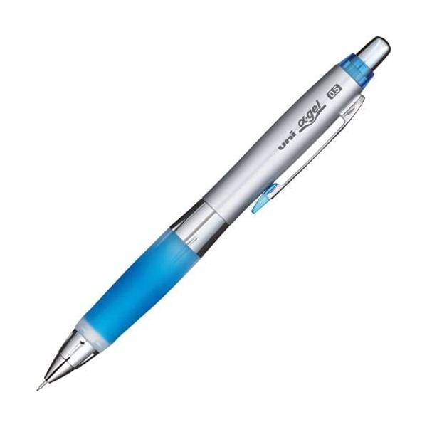 三菱鉛筆 シャープペン ユニアルファゲル やわらかめ 0.5mm ロイヤルブルー M5617GG1P.40