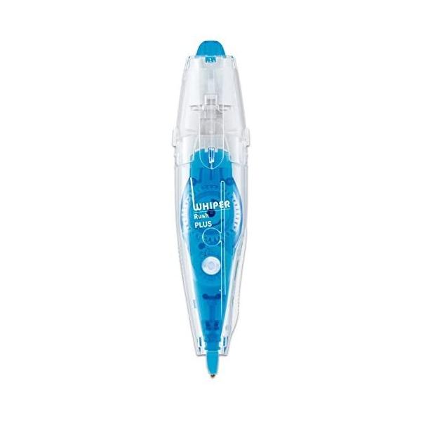 プラス 修正テープ ホワイパー ラッシュ 6mm ライトブルー WH-066 43444
